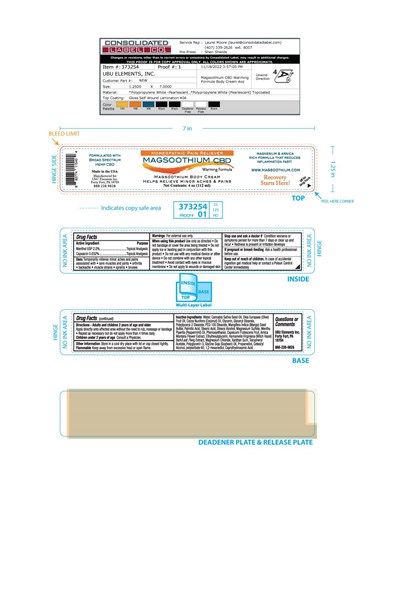 jar label - NEW CBD Warming Jar label 3.9.23